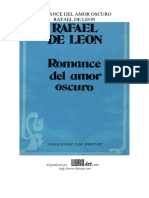 Rafael de Leon - Romance Del Amor Oscuro PDF