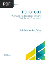 TCH81002 - Play and Pedagogies in Early Childhood Education