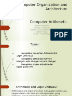 Computer Organization and Architecture Aritmatika Komputer