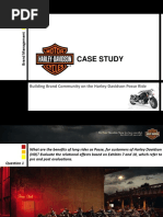 Case Study: Building Brand Community On The Harley-Davidson Posse Ride