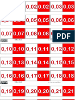 Números Tabla Del 1 PDF