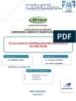 Evaluation Et Optimisation Des - Ofquir Hamza - 5507 PDF