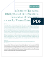 The Influence of Emotional Int PDF