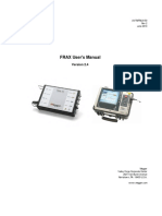 Megger FRAX 101 Sweep Frequency Response Analyser User Manual PDF