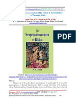 Bhasa's Svapnavasavadattam (The Vision of Vasavadatta) : A Thematic Study