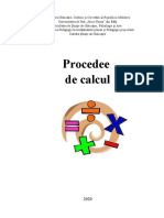 Procedee de Calcul