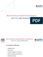UCAM Best Practices COVID 19