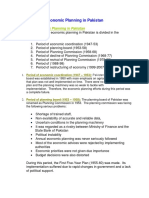 Economic Planning in Pakistan PDF