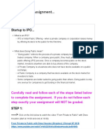 Startup To IPO Rubric PDF