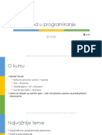 Uvod U Programiranje PDF