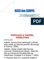 POPULASI & SAMPEL