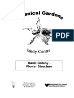 Basic Botany - Flower Structure: Botanical Gardens & Glasshouses