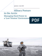 Russia's Military Posture in The Arctic June 2019