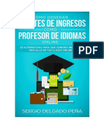 Cómo Generar Fuentes de Ingresos Como Profesor de Idiomas Online PDF