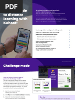 Starter Guide To Distance Learning With Kahoot!