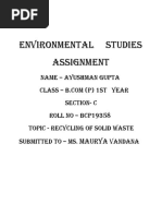 Environmental Studies