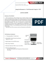 ASTM D2240-00 Ap Note Test Method For Measure Durometer of Soft Materials