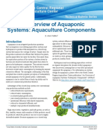 An Overview of Aquaponic Systems: Aquaculture Components: North Central Regional Aquaculture Center