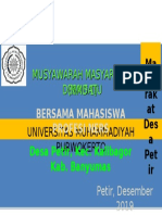 MMDS1 Bersama Mahasiswa Profesi UNIMU Purwokerto