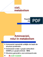 1Aminoacizi, structură, clasificare, metabolism