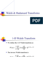 L10 - Walsh & Hadamard +haar Transforms