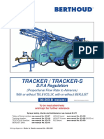 Tracker / Tracker-S: D.P.A Regulation