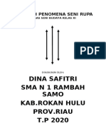 Tugas Penomena Seni Rupa - Sman1rambah Samo