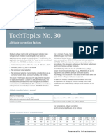 Techtopics No. 30: Altitude Correction Factors