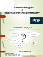 Pronumele Interogativ-Filipescu