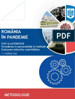 ROMÂNIA ÎN PANDEMIE - Aprilie 2020 - Partea I