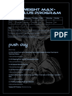 Push Day: Bodyweight Max-Stimulus Program