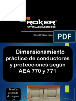 Conductores y Protecciones Según AEA - David Palavecino para Roker