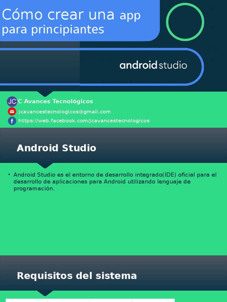 Android Studio: Cómo Crear Una App para Principiantes - Cómo Crear Una ...