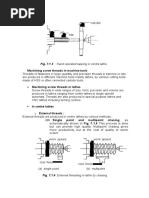 Thread Cutting On Lathe