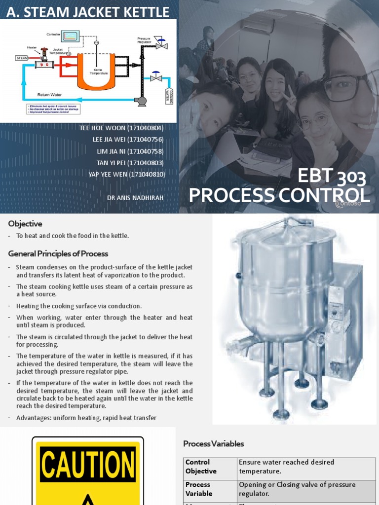Steam Jacketed Kettle Operation Principles | PDF