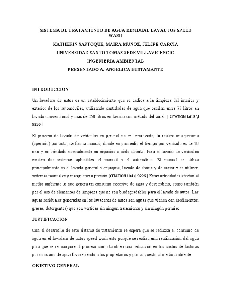 Lavautos Speed Wash Final PDF Filtración Agua