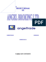 Report On Angel Broking