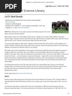 Bovine Breed Codes List | PDF | Livestock | Mammal Breeds
