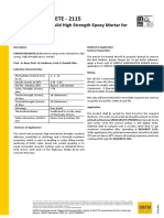 Technical Data Sheet Chryso Resicrete 2115 - 6066 - 1367