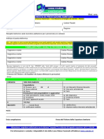 Richiesta Di Prestazione Sanitaria: Mod. Cms