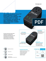 Forza FVP-1201N Voltage Protector with 350° Rotating Outlets