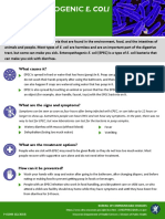 (EPEC) : Enteropathogenic E. Coli