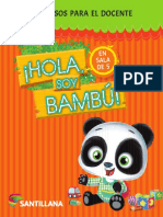 Bambu 5 Inicial Docente - Dig PDF