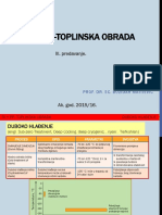 TII I PT - TOPLINSKA OBRADA - Pred - 3