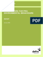 A framework for pro-environmental behaviours