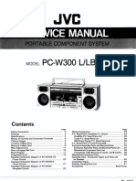JVC PC w300 SCHEMATIC