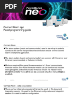 Connect Alarm Panel Set Up PDF