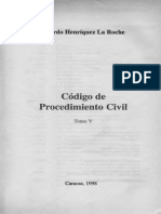 Codigo de Procedimiento Civil T - Ricardo, Henriquez La Roche