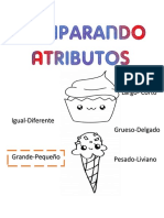 Grande vs pequeño objetos tamaños