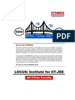 10th 11th: LOCUS: Institute For IIT-JEE